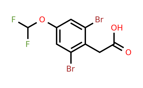 1806325-13-2 | 2,6-Dibromo-4-(difluoromethoxy)phenylacetic acid