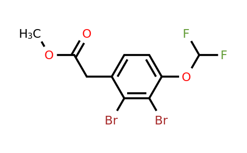 1806325-43-8 | Methyl 2,3-dibromo-4-(difluoromethoxy)phenylacetate