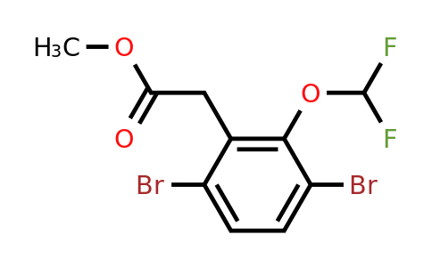 1806325-50-7 | Methyl 3,6-dibromo-2-(difluoromethoxy)phenylacetate