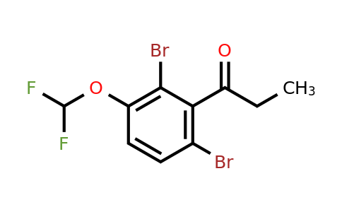 1806325-63-2 | 2',6'-Dibromo-3'-(difluoromethoxy)propiophenone