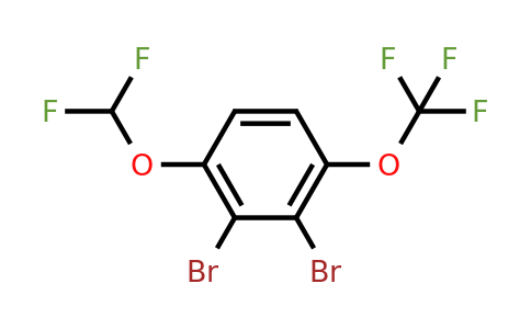 1806326-07-7 | 1,2-Dibromo-3-difluoromethoxy-6-(trifluoromethoxy)benzene