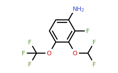 1806326-20-4 | 3-Difluoromethoxy-2-fluoro-4-(trifluoromethoxy)aniline