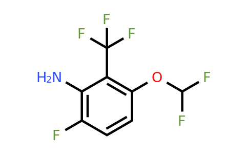 1806326-81-7 | 3-Difluoromethoxy-6-fluoro-2-(trifluoromethyl)aniline