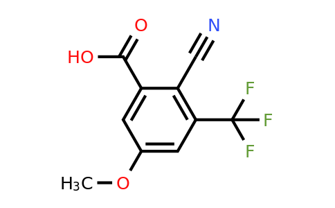 1806327-48-9 | 2-Cyano-5-methoxy-3-(trifluoromethyl)benzoic acid