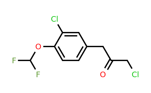 1806327-58-1 | 1-Chloro-3-(3-chloro-4-(difluoromethoxy)phenyl)propan-2-one