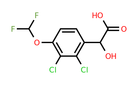 1806328-73-3 | 2,3-Dichloro-4-(difluoromethoxy)mandelic acid
