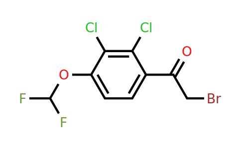1806328-83-5 | 2',3'-Dichloro-4'-(difluoromethoxy)phenacyl bromide