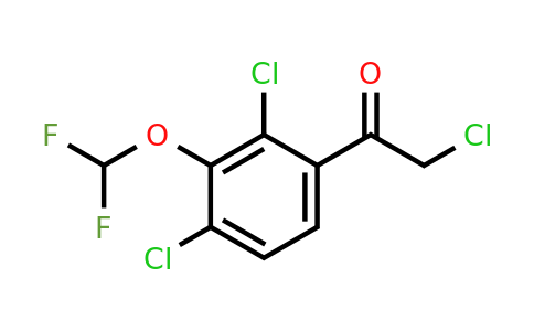 1806328-88-0 | 2',4'-Dichloro-3'-(difluoromethoxy)phenacyl chloride