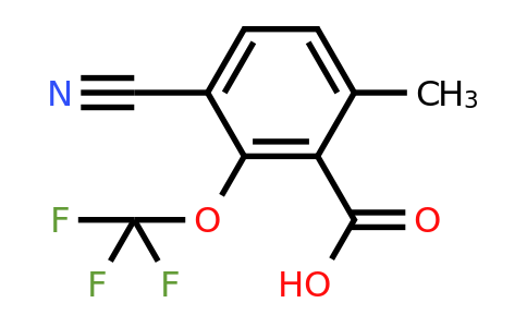 1806328-99-3 | 3-Cyano-6-methyl-2-(trifluoromethoxy)benzoic acid