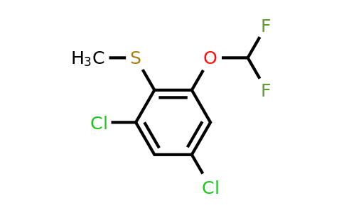 1806329-09-8 | 2,4-Dichloro-6-(difluoromethoxy)thioanisole