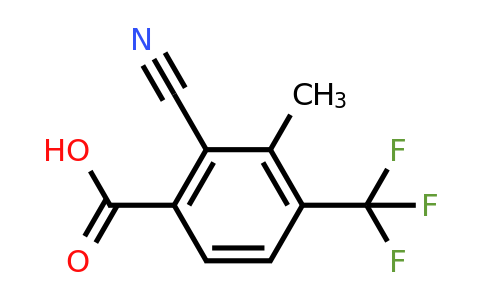 1806329-31-6 | 2-Cyano-3-methyl-4-(trifluoromethyl)benzoic acid