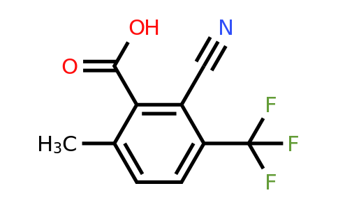 1806329-33-8 | 2-Cyano-6-methyl-3-(trifluoromethyl)benzoic acid