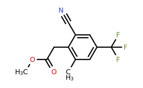 1806329-51-0 | Methyl 2-cyano-6-methyl-4-(trifluoromethyl)phenylacetate
