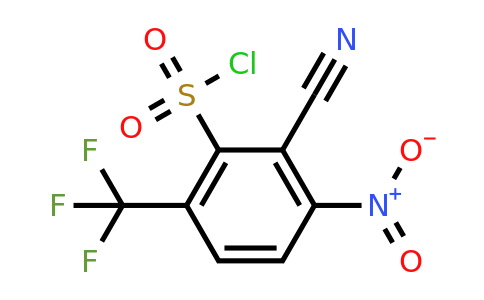 1806329-69-0 | 2-Cyano-3-nitro-6-(trifluoromethyl)benzenesulfonylchloride