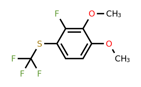 1806330-00-6 | 1,2-Dimethoxy-3-fluoro-4-(trifluoromethylthio)benzene