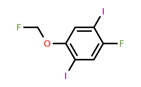 1806330-43-7 | 1,4-Diiodo-2-fluoro-5-(fluoromethoxy)benzene