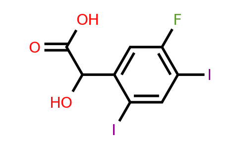 1806330-65-3 | 2,4-Diiodo-5-fluoromandelic acid