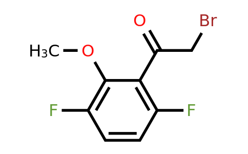 1806330-70-0 | 3',6'-Difluoro-2'-methoxyphenacyl bromide