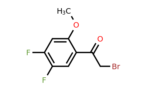1806330-77-7 | 4',5'-Difluoro-2'-methoxyphenacyl bromide