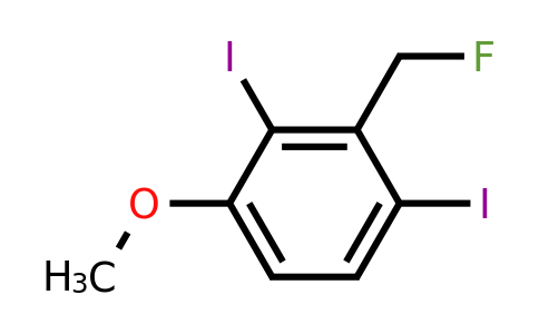 1806330-79-9 | 2,4-Diiodo-3-(fluoromethyl)anisole