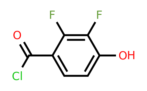 1806330-99-3 | 2,3-Difluoro-4-hydroxybenzoylchloride