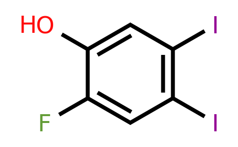 1806331-06-5 | 4,5-Diiodo-2-fluorophenol