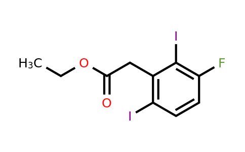 1806331-30-5 | Ethyl 2,6-diiodo-3-fluorophenylacetate