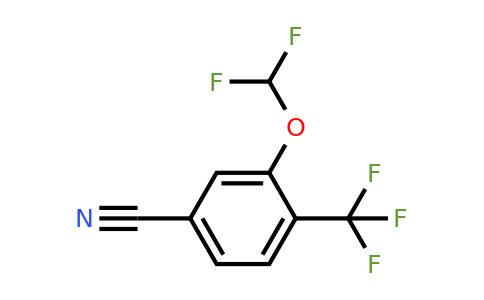 1806331-34-9 | 3-Difluoromethoxy-4-(trifluoromethyl)benzonitrile