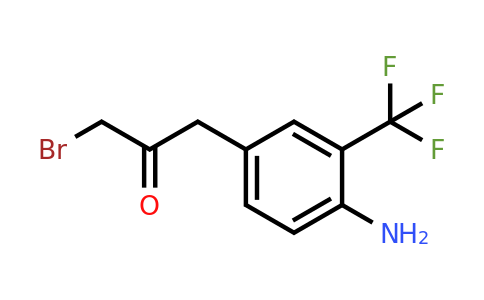 1806331-45-2 | 1-(4-Amino-3-(trifluoromethyl)phenyl)-3-bromopropan-2-one