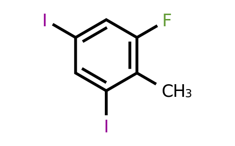 1806331-54-3 | 2,4-Diiodo-6-fluorotoluene