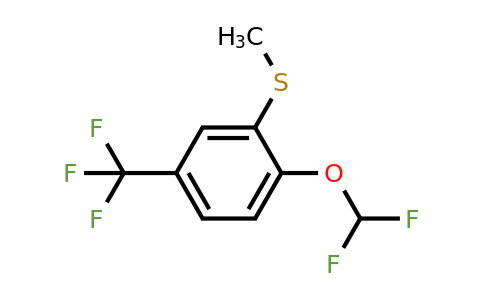 1806331-57-6 | 2-Difluoromethoxy-5-(trifluoromethyl)thioanisole