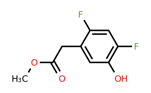 1806331-68-9 | Methyl 2,4-difluoro-5-hydroxyphenylacetate