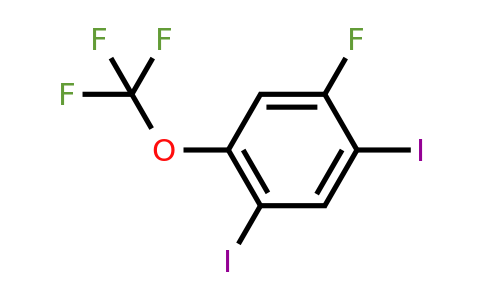 1806331-69-0 | 1,5-Diiodo-2-fluoro-4-(trifluoromethoxy)benzene