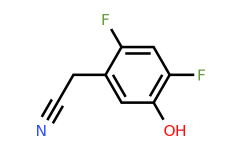1806331-83-8 | 2,4-Difluoro-5-hydroxyphenylacetonitrile