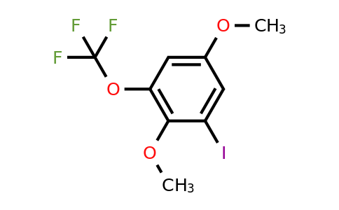 1806331-85-0 | 1,4-Dimethoxy-2-iodo-6-(trifluoromethoxy)benzene