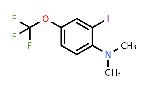 1806332-03-5 | 1-Dimethylamino-2-iodo-4-(trifluoromethoxy)benzene