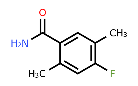 1806332-45-5 | 2,5-Dimethyl-4-fluorobenzamide