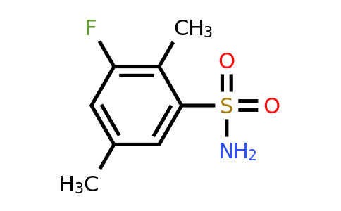 1806332-60-4 | 2,5-Dimethyl-3-fluorobenzenesulfonamide