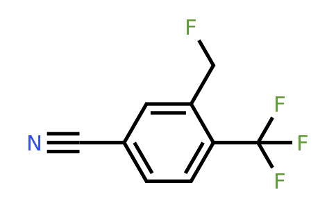 1806332-66-0 | 3-Fluoromethyl-4-(trifluoromethyl)benzonitrile