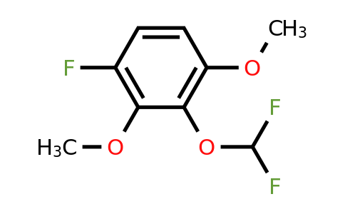 1806332-86-4 | 1-Difluoromethoxy-2,6-dimethoxy-3-fluorobenzene