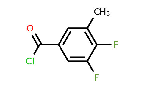1806332-90-0 | 3,4-Difluoro-5-methylbenzoyl chloride