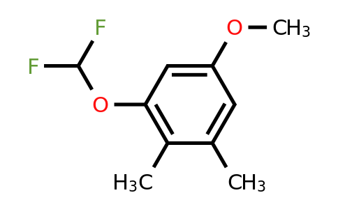 1806333-13-0 | 3-Difluoromethoxy-4,5-dimethylanisole