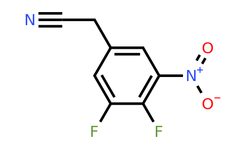 1806333-19-6 | 3,4-Difluoro-5-nitrophenylacetonitrile