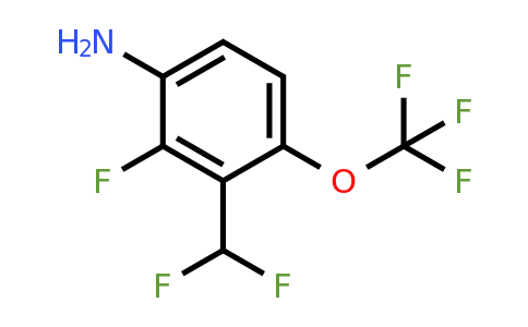 1806333-48-1 | 3-Difluoromethyl-2-fluoro-4-(trifluoromethoxy)aniline