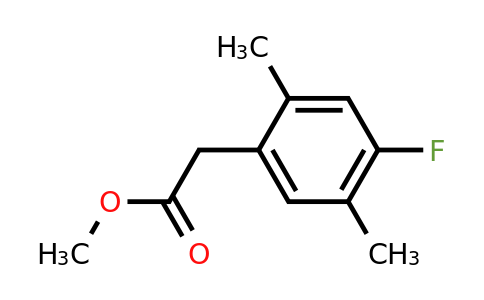 1806333-68-5 | Methyl 2,5-dimethyl-4-fluorophenylacetate