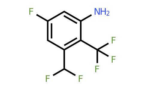 1806333-70-9 | 3-Difluoromethyl-5-fluoro-2-(trifluoromethyl)aniline