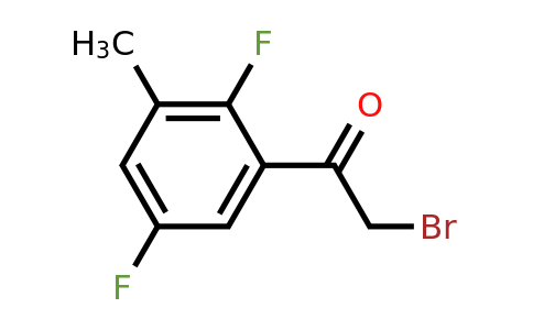 1806334-03-1 | 2',5'-Difluoro-3'-methylphenacyl bromide