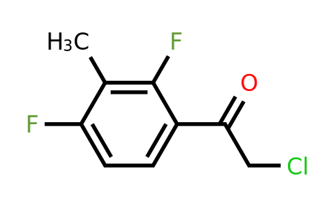 1806334-12-2 | 2',4'-Difluoro-3'-methylphenacyl chloride
