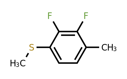 1806334-83-7 | 2,3-Difluoro-4-(methyl)thioanisole