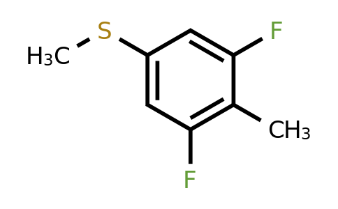 1806334-91-7 | 3,5-Difluoro-4-(methyl)thioanisole